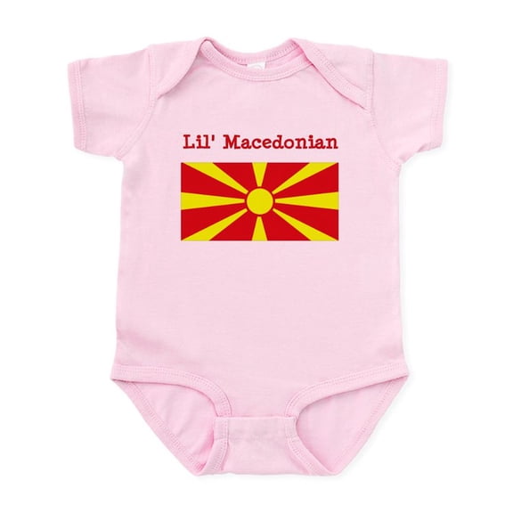 CafePress - Macedonian Infant Bodysuit - Baby Light Bodysuit, Size Newborn - 24 Months