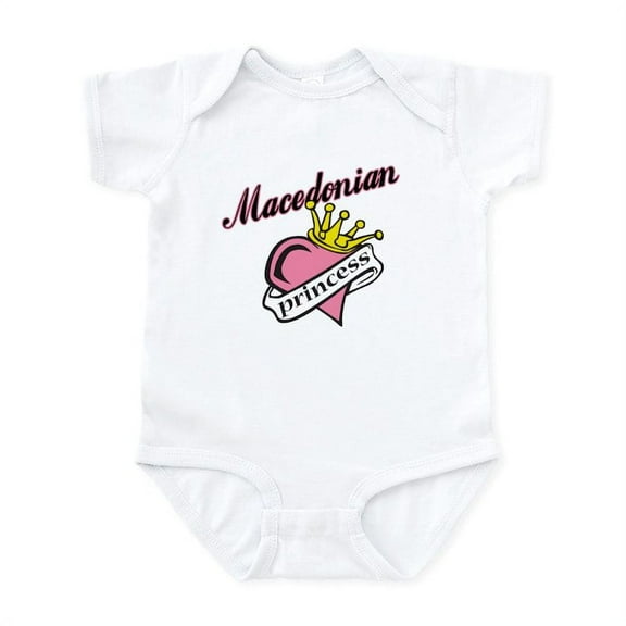 CafePress - Macedonian Princess Infant Bodysuit - Baby Light Bodysuit, Size Newborn - 24 Months