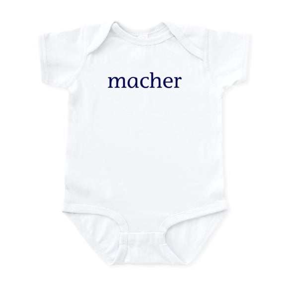 CafePress - Macher Infant Bodysuit - Baby Light Bodysuit, Size Newborn - 24 Months