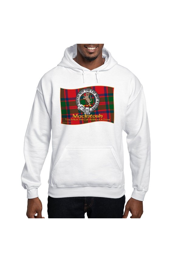 - Macintosh Clan - Pullover Hoodie, Hooded Sweatshirt