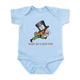thumbnail image 1 of CafePress - Mad Hatter Infant Bodysuit - Baby Light Bodysuit, Size Newborn - 24 Months, 1 of 4