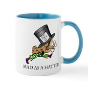 CafePress - Mad Hatter Mug - 11 oz Ceramic Mug - Novelty Coffee Tea Cup