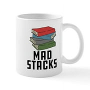 CafePress - Mad Stacks - 11 oz Ceramic Mug - Novelty Coffee Tea Cup