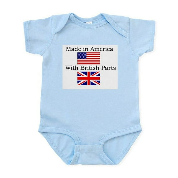 CafePress - Made Body Suit - Baby Light Bodysuit, Size Newborn - 24 Months