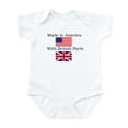 thumbnail image 1 of CafePress - Made Body Suit - Baby Light Bodysuit, Size Newborn - 24 Months, 1 of 4
