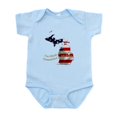 thumbnail image 1 of CafePress - Made In America Michigan Body Suit - Baby Light Bodysuit, Size Newborn - 24 Months, 1 of 4
