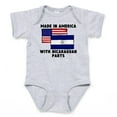 thumbnail image 1 of CafePress - Made In America With Nicaraguan Parts Body Suit - Cute Infant Bodysuit Baby Romper - Size Newborn - 24 Months, 1 of 3