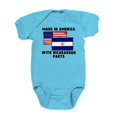 thumbnail image 1 of CafePress - Made In America With Nicaraguan Parts Body Suit - Cute Infant Bodysuit Baby Romper - Size Newborn - 24 Months, 1 of 3