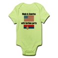 thumbnail image 1 of CafePress - Made In America With Serbian Parts Body Suit - Baby Light Bodysuit, 1 of 1