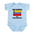 thumbnail image 1 of CafePress - Made In America With Venezuelan Parts Body Suit - Baby Light Bodysuit, Size Newborn - 24 Months, 1 of 4