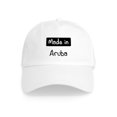 thumbnail image 1 of CafePress - Made In Aruba Cap - Adjustable 100% Brushed Unisex Casual Cotton Baseball Cap, Beige, 1, 1 of 2