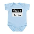 thumbnail image 1 of CafePress - Made In Aruba Infant Bodysuit - Baby Light Bodysuit, Size Newborn - 24 Months, 1 of 4