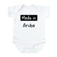 thumbnail image 1 of CafePress - Made In Aruba Infant Bodysuit - Baby Light Bodysuit, Size Newborn - 24 Months, 1 of 4