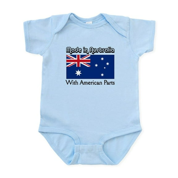 CafePress - Made In Australia Infant Bodysuit - Baby Light Bodysuit, Size Newborn - 24 Months