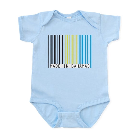 CafePress - Made In Bahamas Infant Bodysuit - Baby Light Bodysuit, Size Newborn - 24 Months