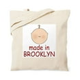 thumbnail image 1 of CafePress - Made In Brooklyn Tote Bag - Unisex Canvas Tote Bag, Beige, 1-Piece, 1 of 7
