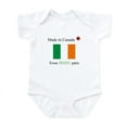 thumbnail image 1 of CafePress - Made In Canada From Irish Parts Infant Bodysuit - Baby Light Bodysuit, Size Newborn - 24 Months, 1 of 4