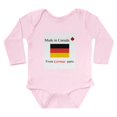 thumbnail image 1 of CafePress - Made In Canada German Body Suit - Long Sleeve Cotton Baby Bodysuit, 1 of 4