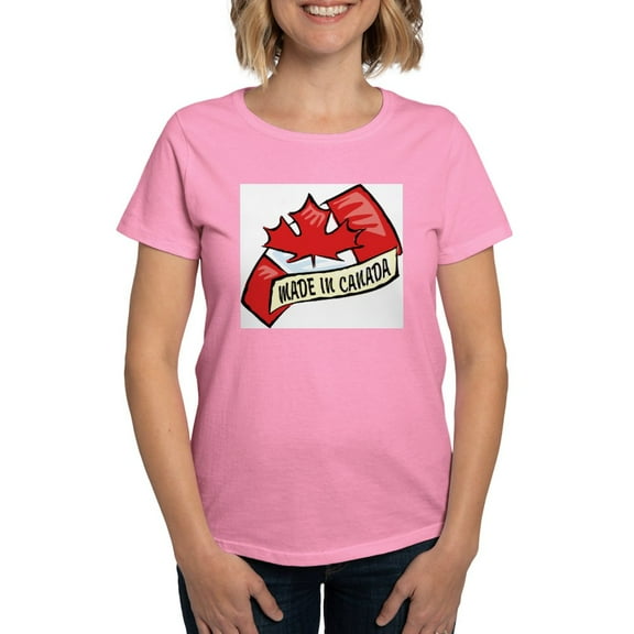 CafePress - Made In Canada T Shirt - Women's Traditional Fit Dark T-Shirt