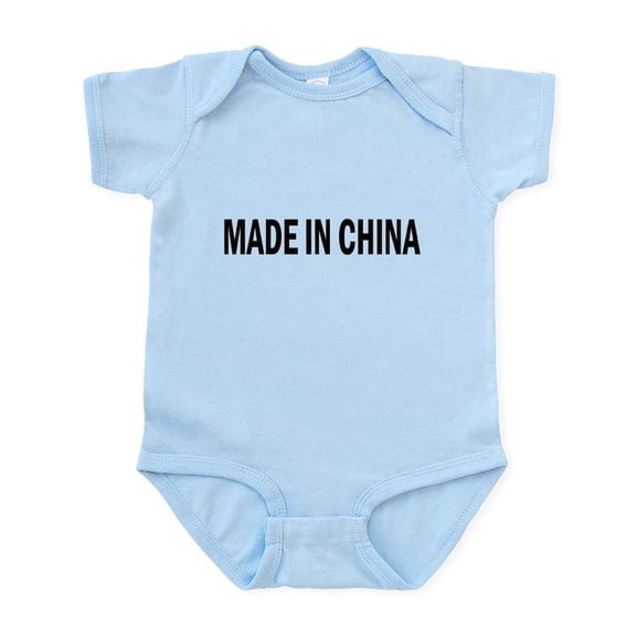 CafePress - Made In China Infant Bodysuit - Baby Light Bodysuit, Size Newborn - 24 Months