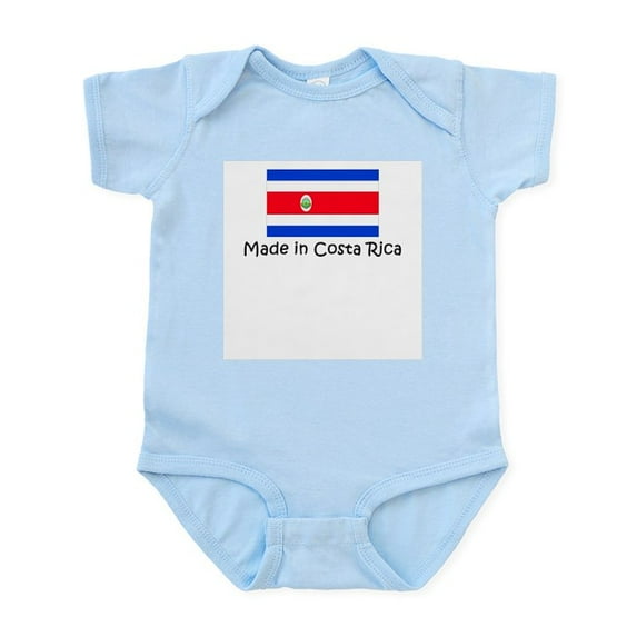 CafePress - Made In Costa Rica Infant Bodysuit - Baby Light Bodysuit, Size Newborn - 24 Months