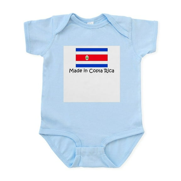 CafePress - Made In Costa Rica Infant Bodysuit - Baby Light Bodysuit, Size Newborn - 24 Months