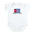 thumbnail image 1 of CafePress - Made In Cuba Infant Bodysuit - Baby Light Bodysuit, Size Newborn - 24 Months, 1 of 4