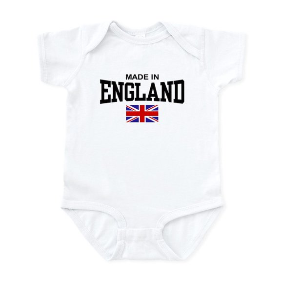 CafePress - Made In England Infant Bodysuit - Baby Light Bodysuit, Size Newborn - 24 Months
