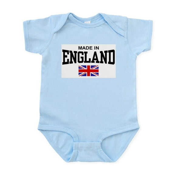 CafePress - Made In England Infant Bodysuit - Baby Light Bodysuit, Size Newborn - 24 Months