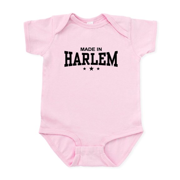CafePress - Made In Harlem Infant Bodysuit - Baby Light Bodysuit, Size Newborn - 24 Months