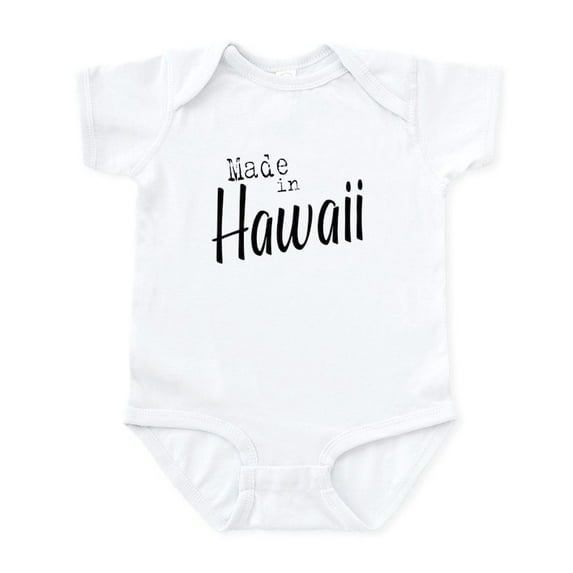 CafePress - Made In Hawaii Infant Bodysuit - Baby Light Bodysuit, Size Newborn - 24 Months