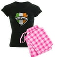 thumbnail image 1 of CafePress - Made In Ireland Women's Dark Pajamas - Women's Short Sleeve Print T-Shirt and Pants Dark Cotton Pajama Set, 1 of 7