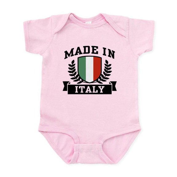 CafePress - Made In Italy Infant Bodysuit - Baby Light Bodysuit, Size Newborn - 24 Months