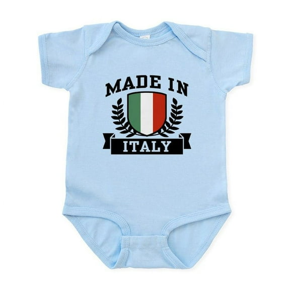 CafePress - Made In Italy Infant Bodysuit - Baby Light Bodysuit, Size Newborn - 24 Months