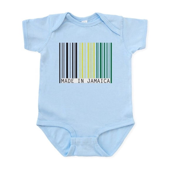 CafePress - Made In Jamaica Infant Bodysuit - Baby Light Bodysuit, Size Newborn - 24 Months