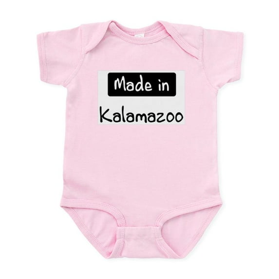 CafePress - Made In Kalamazoo Infant Bodysuit - Baby Light Bodysuit, Size Newborn - 24 Months