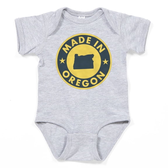 CafePress - Made In OREGON - Cute Infant Bodysuit Baby Romper - Size Newborn - 24 Months