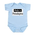 thumbnail image 1 of CafePress - Made In Philadelphia Infant Bodysuit - Baby Light Bodysuit, Size Newborn - 24 Months, 1 of 4