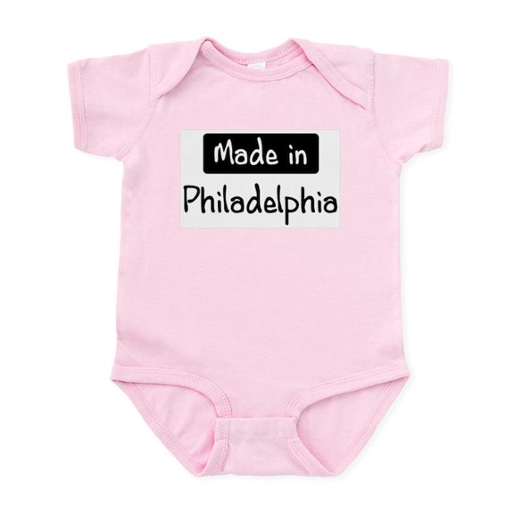 CafePress - Made In Philadelphia Infant Bodysuit - Baby Light Bodysuit, Size Newborn - 24 Months