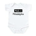 thumbnail image 1 of CafePress - Made In Philadelphia Infant Bodysuit - Baby Light Bodysuit, Size Newborn - 24 Months, 1 of 4