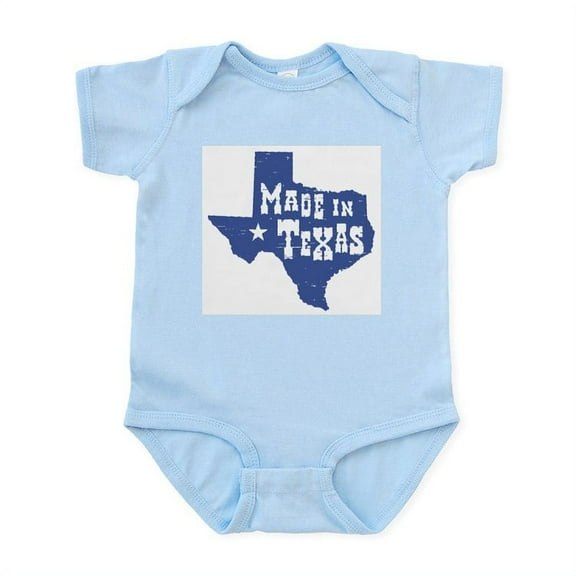 CafePress - Made In Texas Infant Bodysuit - Baby Light Bodysuit, Size Newborn - 24 Months