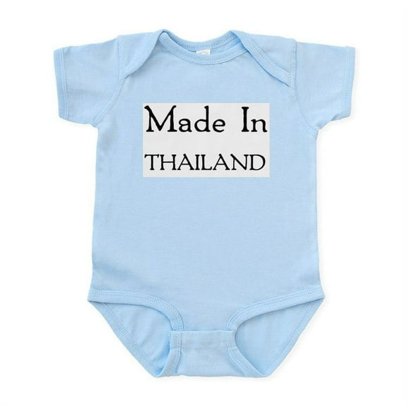CafePress - Made In Thailand Infant Bodysuit - Baby Light Bodysuit, Size Newborn - 24 Months