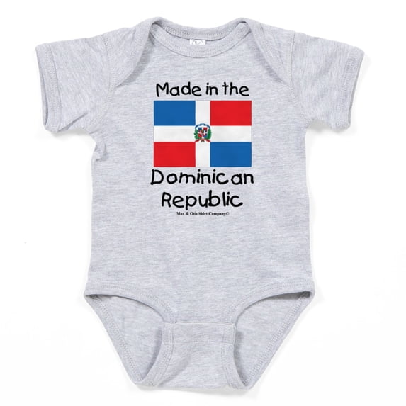 CafePress - Made In The Dominican Republic - Cute Infant Bodysuit Baby Romper - Size Newborn - 24 Months