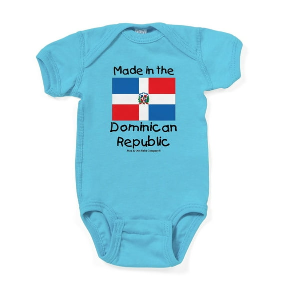 CafePress - Made In The Dominican Republic - Cute Infant Bodysuit Baby Romper - Size Newborn - 24 Months