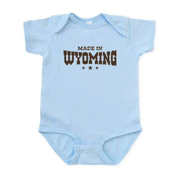 CafePress - Made In Wyoming Infant Bodysuit - Baby Light Bodysuit, Size Newborn - 24 Months