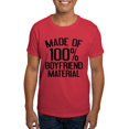 thumbnail image 1 of CafePress - Made Of 100% Boyfriend Material Dark T Shirt - Men's Classic Graphic Cotton T-Shirt, 1 of 4