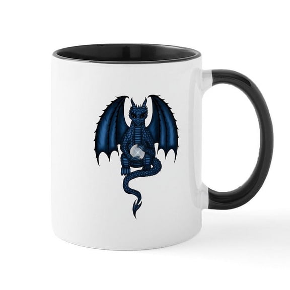 CafePress - Magic Dragon Tasse - 11 oz Ceramic Mug - Novelty Coffee Tea Cup