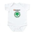 thumbnail image 1 of CafePress - Magic Green Mana Symbol Body Suit - Baby Light Bodysuit, Size Newborn - 24 Months, 1 of 4