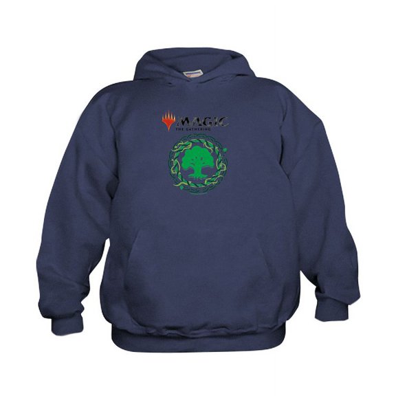 CafePress - Magic Green Mana Symbol Sweatshirt - Kids Hooded Sweatshirt, Classic Hoodie