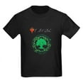 thumbnail image 1 of CafePress - Magic Green Mana Symbol T Shirt - Dark T-Shirt Kids XS-XL, 1 of 4